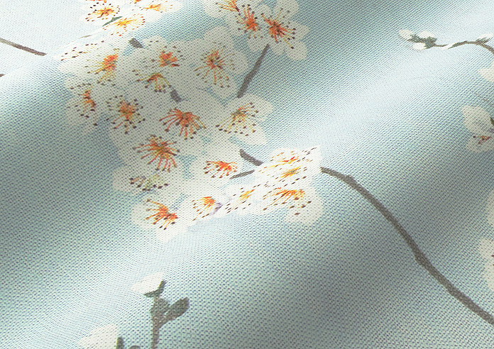 Almond Blossom, Porcelain - Roman Blind - Image 4